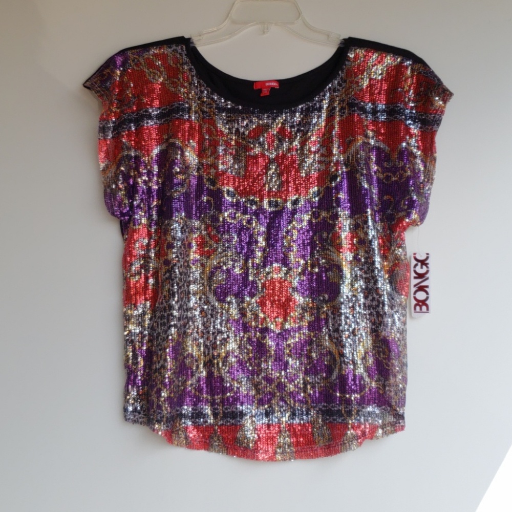 NWT Bongo | sequined top